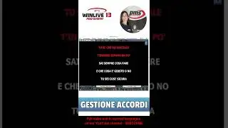 WINLIVE PRO SYNTH 13: GESTIONE ACCORDI