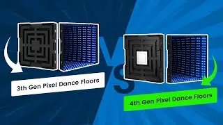 Old LED Dance Floor Panel VS New LED Dance Floor Panel