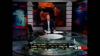 Sigla edizione straordinaria Tg5  2011/10/20