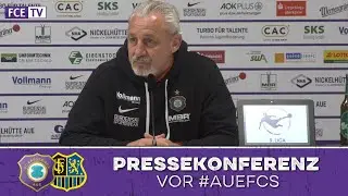 Die Pressekonferenz vor dem Heimspiel gegen Saarbrücken