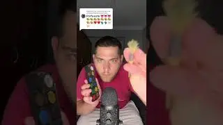 ASMR EMOJI CHALLENGE 👅🎨❤️🗣️🦷