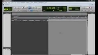 Pro Tools 11 Express (Arm & Create a Track)