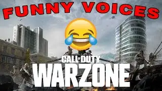 Playing COD Warzone with Funny Voices!