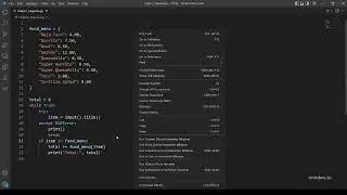 Felipe's Taqueria  -Problem Set 3 (CS50's Introduction to Programming with Python)