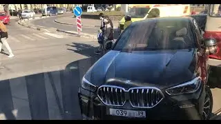 Трамвай против BMW: ДТП из Калининграда
