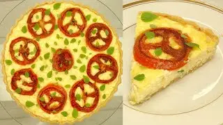 QUICHE | QUEIJO | TOMATE TOSTADO