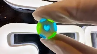 Relaxing Making of Blue & Green Heart Candy