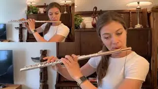 Listen: W.F. Bach  Duo no.1, I. Allegro - Playing Flute with Kaili