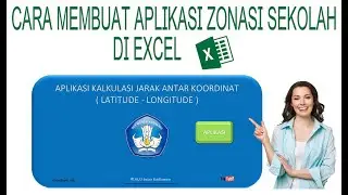 CARA MEMBUAT APLIKASI ZONASI PADA EXCEL | Tanpa harus melakukan pengukuran jarak di MAP ( Update ! )