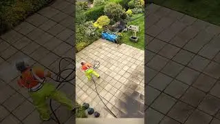Spring Pressure Washing Patio Clean Up