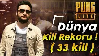 WORLD RECORD PUBG LITE ! (33 KILLS)
