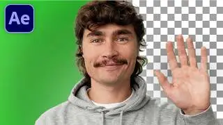 How To Remove Green Screen In After Effects (NO PLUGINS)