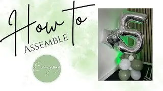 EMJOY: HOW TO ASSEMBLE - DIY Number Stack