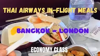 Thai Airways In-Flight Meals  Bangkok-London Economy / July 2024