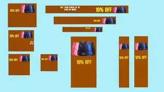 GIF Banners Animated | Logo/Website ADS Banner | Google Adwords Banner