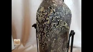 Декор бутылки.