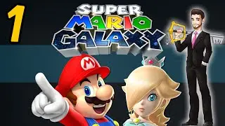 Super Mario Galaxy: Let's Play! - Part 1 - Facecam / Twitch Stream