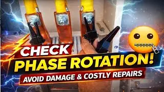 how to use check Phase rotation indicator & Phase sequence indicator meter |  | Fluke 9040