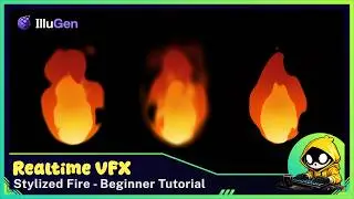 Realtime VFX with Illugen - Stylized Fire Beginner Tutorial