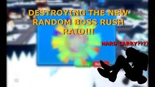 ROBLOX ASTD | DESTROYING RANDOM BOSH RUSH 2!!!