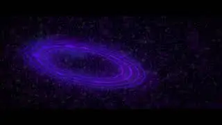 Pink Floyd-High Hopes Guitar Solo || Starry Night Audio Spectrum Animation
