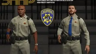 GTA 5 (Police Patrol Ep1) Crazy naked guys (Director mode)