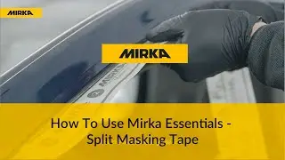 How To Use Mirka Essentials - Split Masking Tape