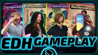 Ultra Magnus vs Urza vs Soundwave vs Mishra [EDH/Commander, Magic The Gathering Gameplay 2022]