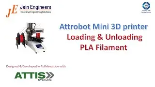 Attrobot Mini 3D Printer : PLA Filament Loading and Unloading Process