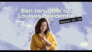 ✨ Artist in residence: Louise van den Heuvel in '23 -'24