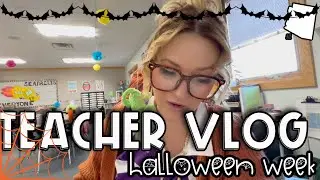 Teacher Vlog | Halloween Week Vlog | A Week In The Life of A Teacher Mama