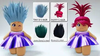 GET THESE 4 FREE TROLLS MOVIE HAIR NOW 😍😱 LIVETOPIA *EVENT*