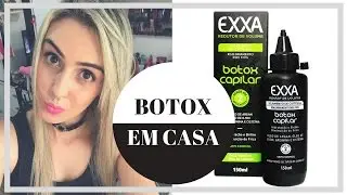 BOTOX CAPILAR SALON LINE EM CASA