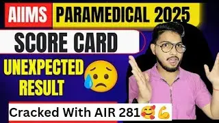 How Is My Aiims Paramedical Result😎|Aiims paramedical cutoff,Safe score,Best course🥳|Latest update