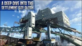 A Deep Dive into the Settlement Size Glitch 📐 Fallout 4 No Mods Shop Class