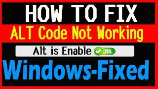 Fix Alt Tab not working in Windows 11