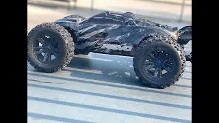 Traxxas E-Revo 2.0 speed testing