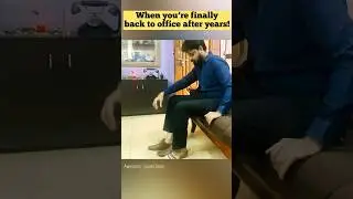 When you’re finally back to Office after years ❤️