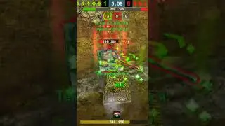 Су-122-44 просто пушка#wotblitz #wot #таран#подпишись