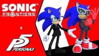 Sonic Frontiers Mod Release - Persona 5 Outfits for Sonic