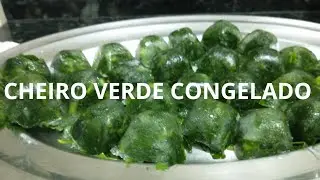 Dica para você congelar cheiro verde de forma prática e fácil.Dicas úteis 1000#cheiroverde #dicas