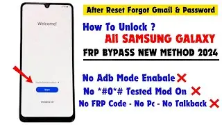 Finally✌️No ADB New Method All Samsung FRP Bypass | New Security Android 12 13 14 | No *#0*#
