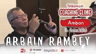 Coaching Clinic Lomba Foto Telkomsel 2016 - Arbain Rambey - Ambon