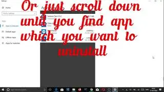 Uninstall any apps from Windows 7/8/10 on laptop/pc