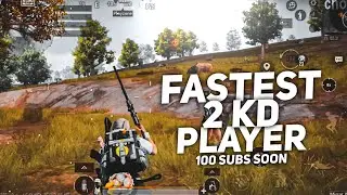 FASTEST 2KD PLAYER 😂 | 5 Finger + Gyroscope | realme x3 | Bgmi Montage