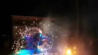 Файер шоу в Яхонты Тарусса