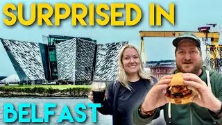 Belfast Travel Vlog - BEST pint of Guinness and local food!