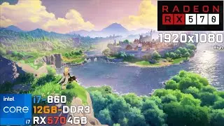 Genshin Impact | i7 860 + RX 570 in 1080p