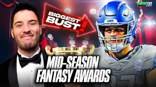 Mid-Season 2024 Fantasy Football Awards | MVP, Busts, Rookies And More