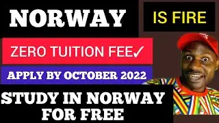STUDY IN NORWAY FOR FREE|STUDY ABROAD FOR FREE|STUDY IN EUROPE FOR FREE